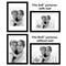 Americanflat Picture Frame Set with Mat - Set of 5 - Photo Frame Set of Five for Wall Display - Plexiglass Cover - Hanging Hardware